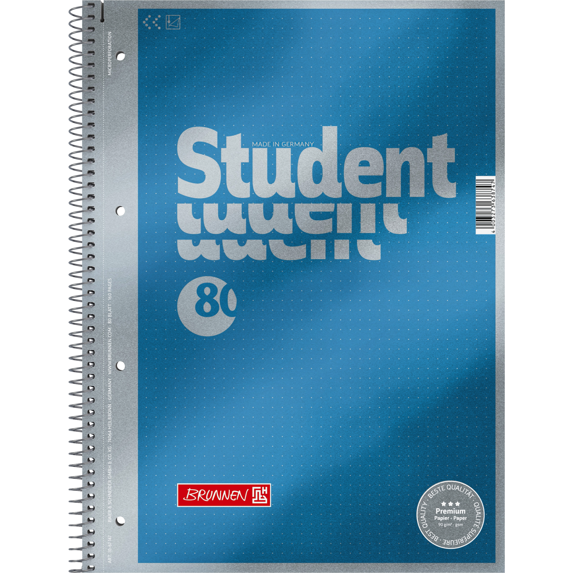 Collegeblock Premium Student dotted