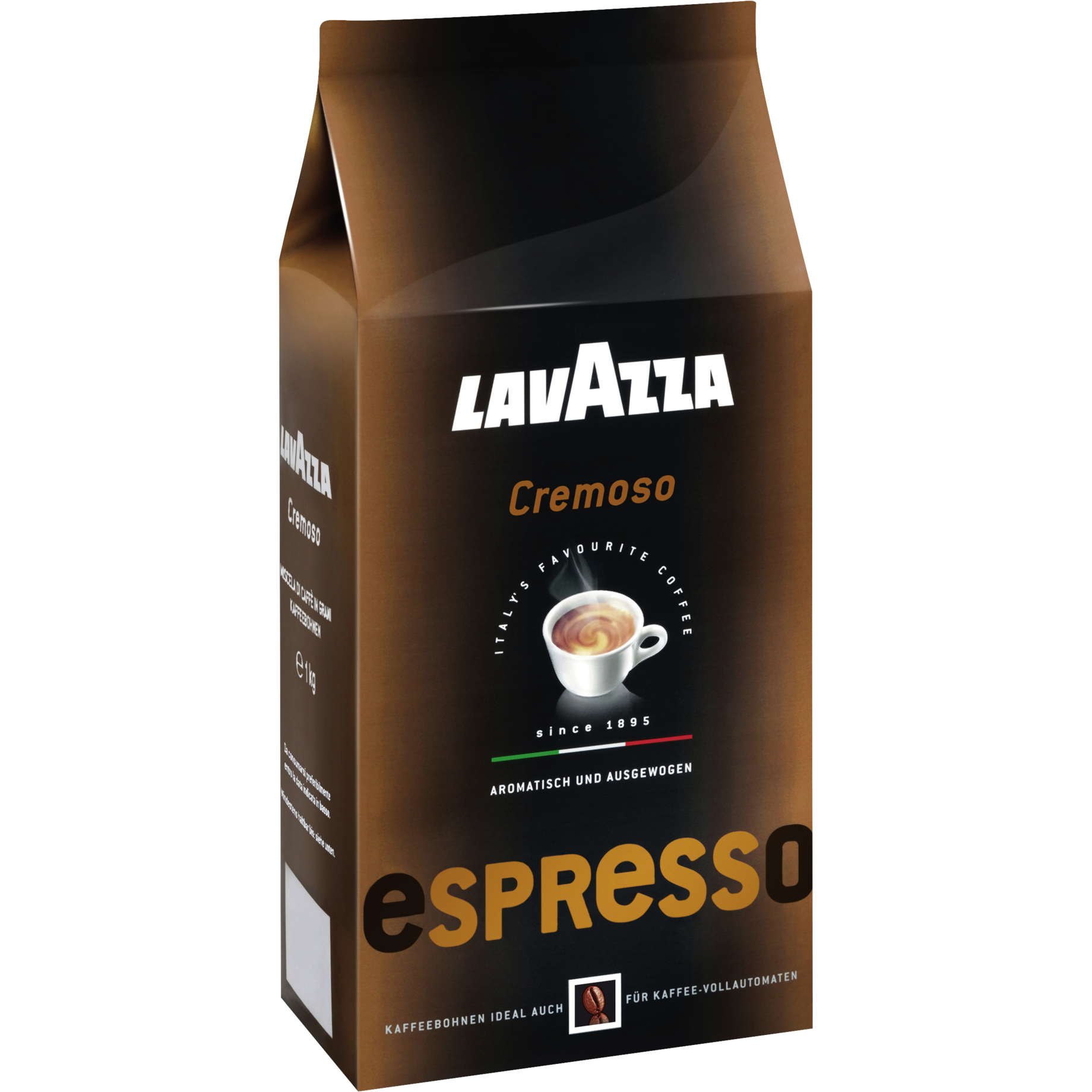 Kaffeebohnen Espresso Cremoso, ganze Bohnen