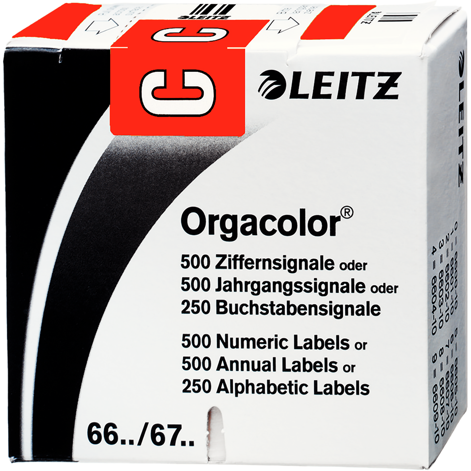 Orgacolor® Buchstabensignal