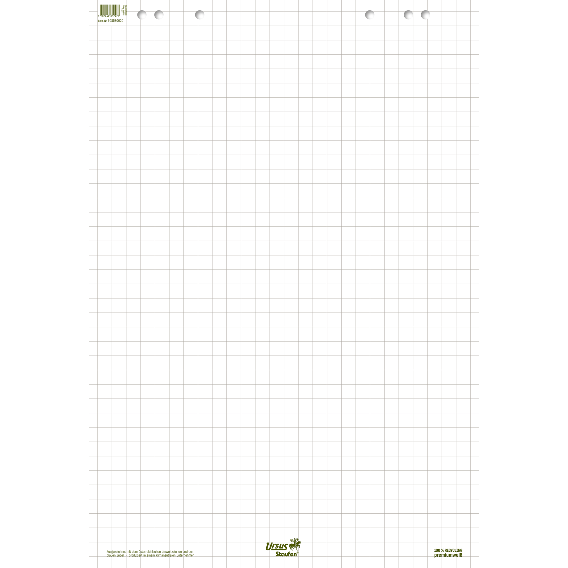 Flipchartblock green