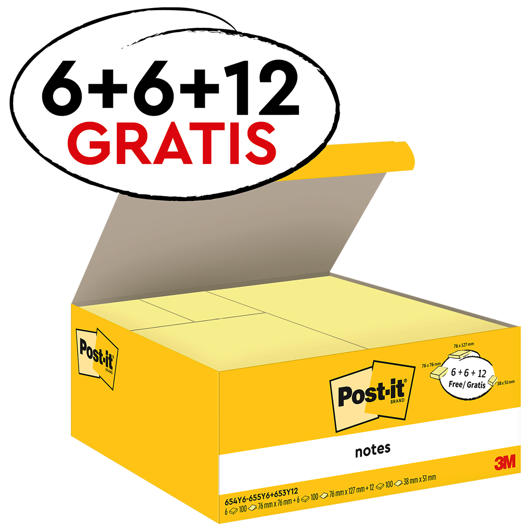 Notes Promotion 6+6+12