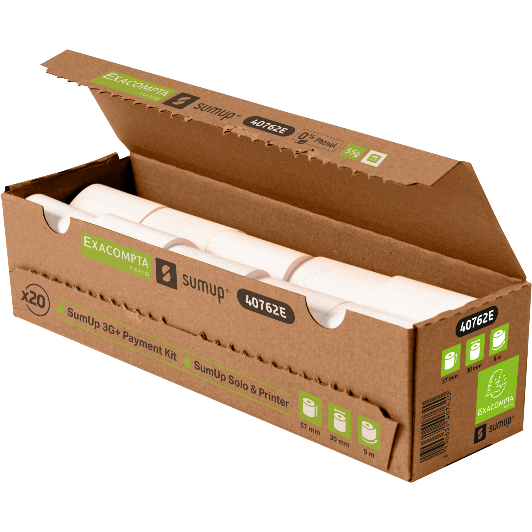 Thermo-Kassenrolle für SumUP