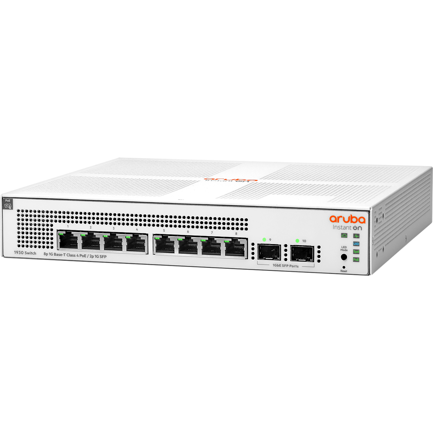 HPE Aruba InstantOn 1930 8G PoE der Klasse 4 2SFP 124W Switch