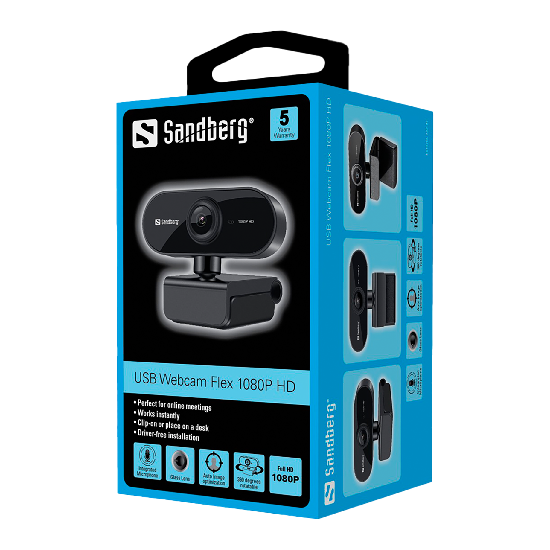USB Webcam Flex 1080P HD