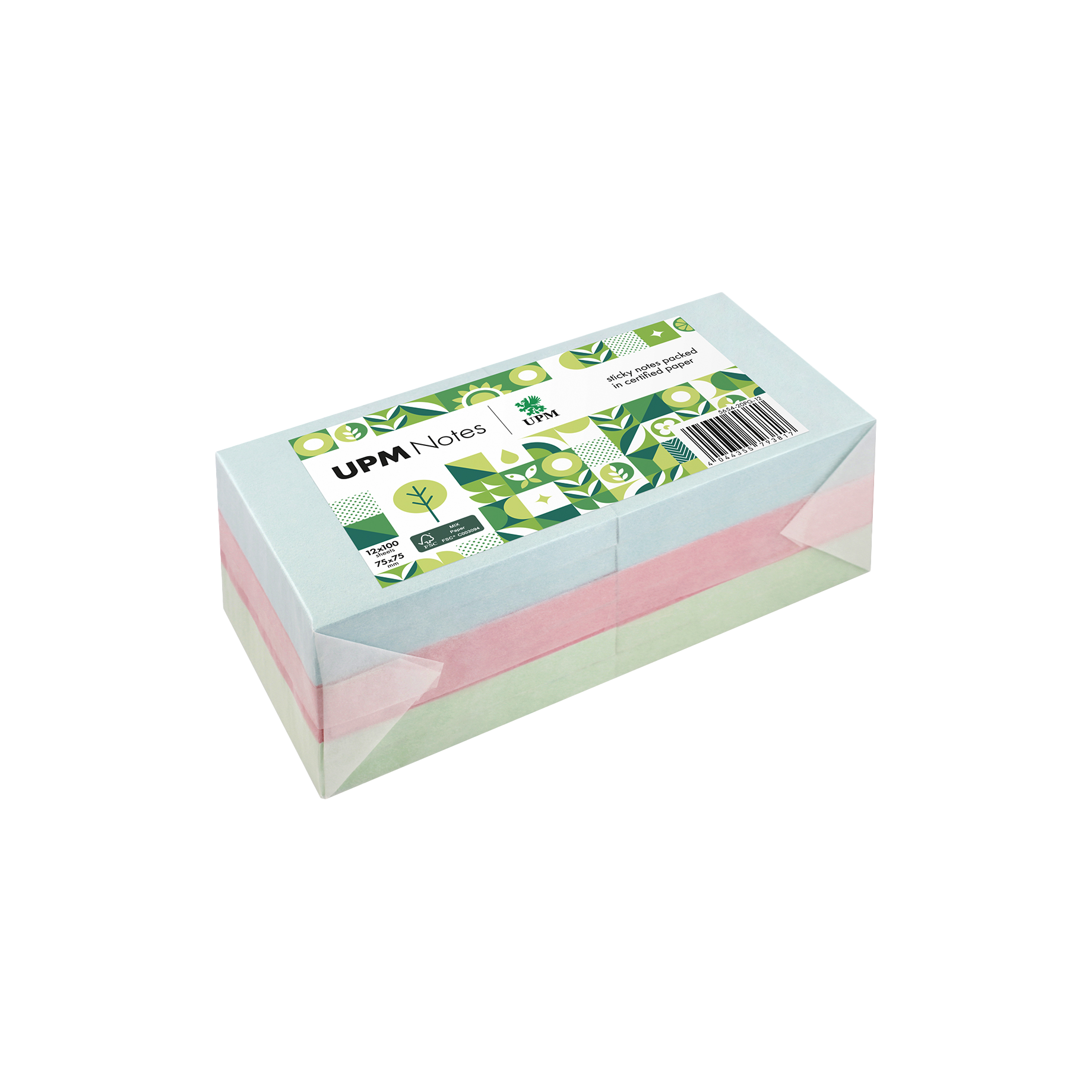 Haftnotiz Pastell-Mix