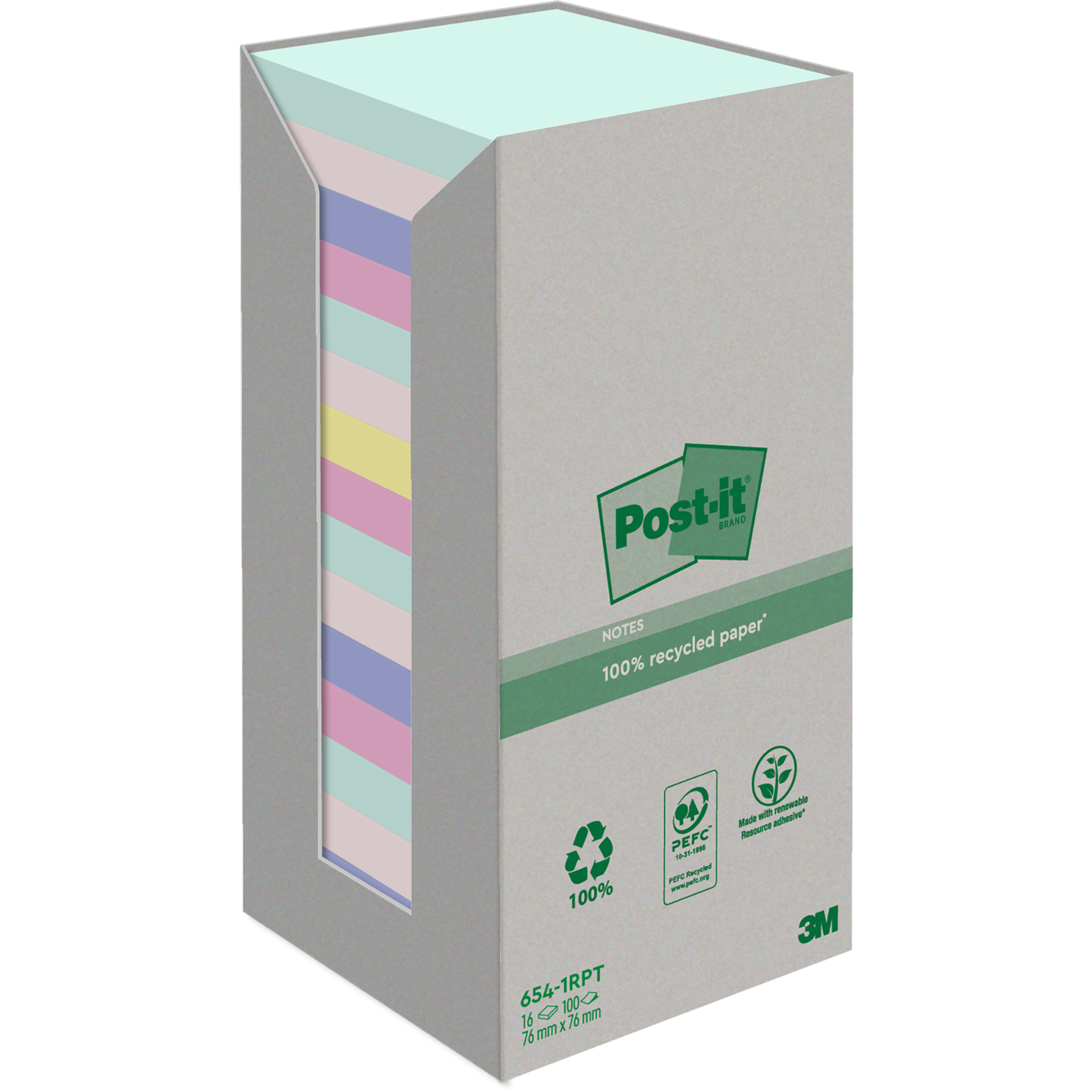 Recycling Notes, pastell
